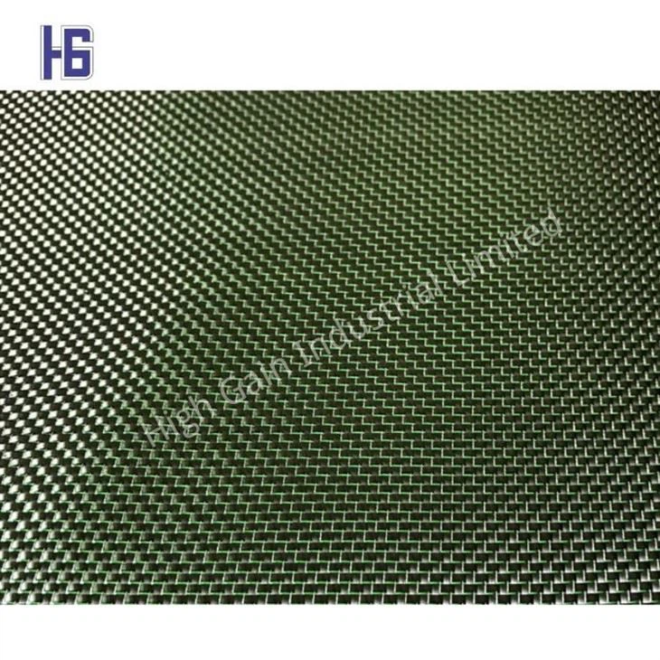 Carbon Fiber Glitter Fabric Blue
