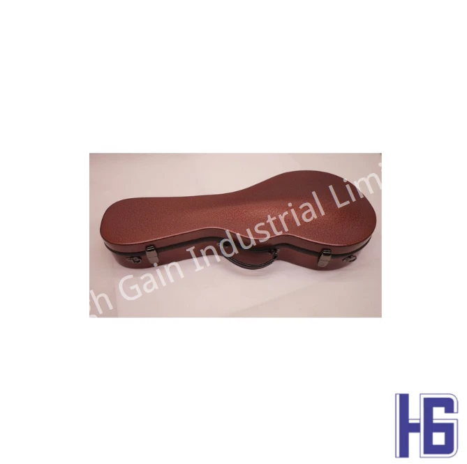 Mandolin F-Shaped Carbon Fiber Protector in Rusty