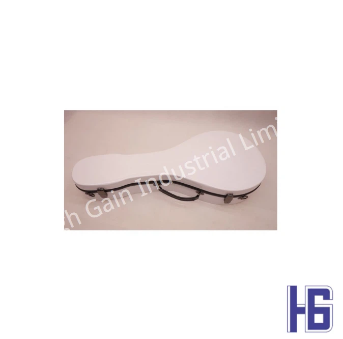 Mandolin White A-Shaped Carbon Fiber Case