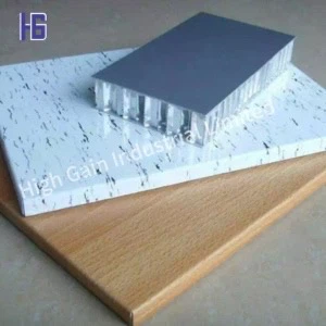 برگه لانه زنبوری آلومینیوم