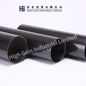 لوله فیبر کربن رشته ای